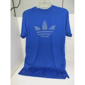 Men's Adidas Short Sleeve T-Shirt  Blue/White Size Medium New!!!